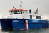 Briggs Marine’s coastal survey vessel Solent Guardian, one of a number of specialist craft on show at Oceanology International