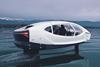 Sea trials with the Sea Bubble have been carried out on Swiss lakes
