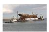 Van Der Wees have transported the hull of the clipper ship City of Adelaide on the first leg of its journey to Australia