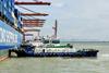 1315_Pure_Electric_Tugboat_at_DaChan_Bay_Terminals