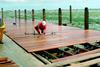 Seaboard has constructed a 200m2 hardwood deck stage at the Emsworth Sailing Club.