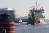 Hopper dredger Causeway at work as Emden invests in outer harbour deepening