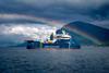 The image shows the Windea Curie CSOV on the water