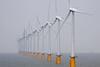 The Thanet Offshore Wind Farm, which was commissioned in the English Channel in September, represents £900m of investment and is currently the largest offshore wind farm in the world. Photo by Peter Barker