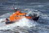 The 14m Trent Class Lifeboats are capable of 25 knots, with a 250 nautical mile range.