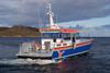 The UltraJet waterjet propulsion system delivers not only excellent manoeuvrability but also maximum safety for fish farming divers.