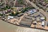 An aerial view CLS Offshore’s facilities at Great Yarmouth