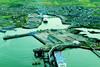 An aerial view of Holyhead Terminal 5.