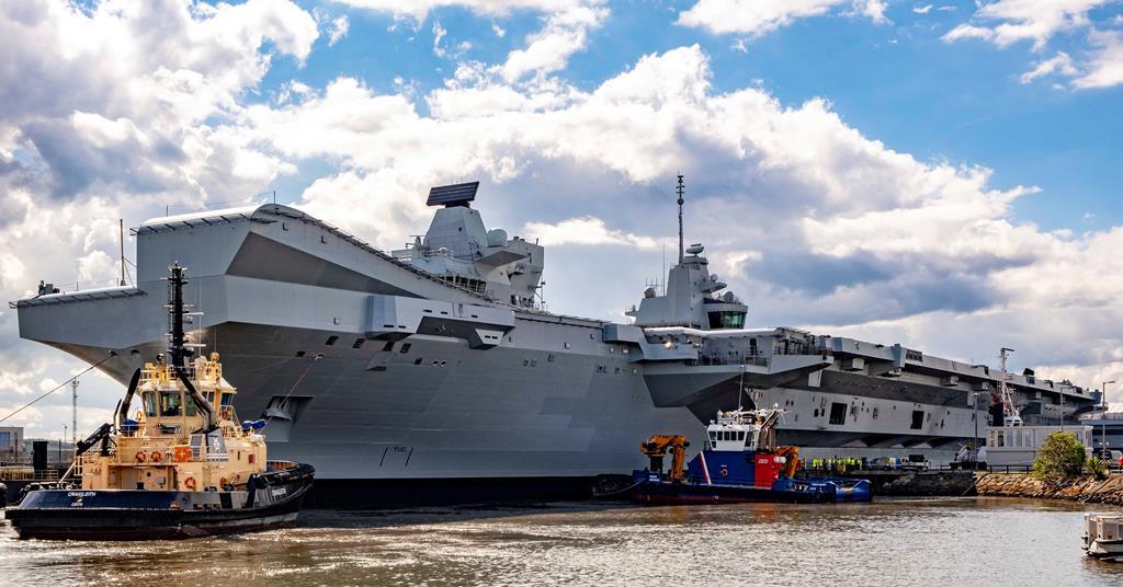 Maintenance On HMS Queen Elizabeth Complete | News | Maritime Journal