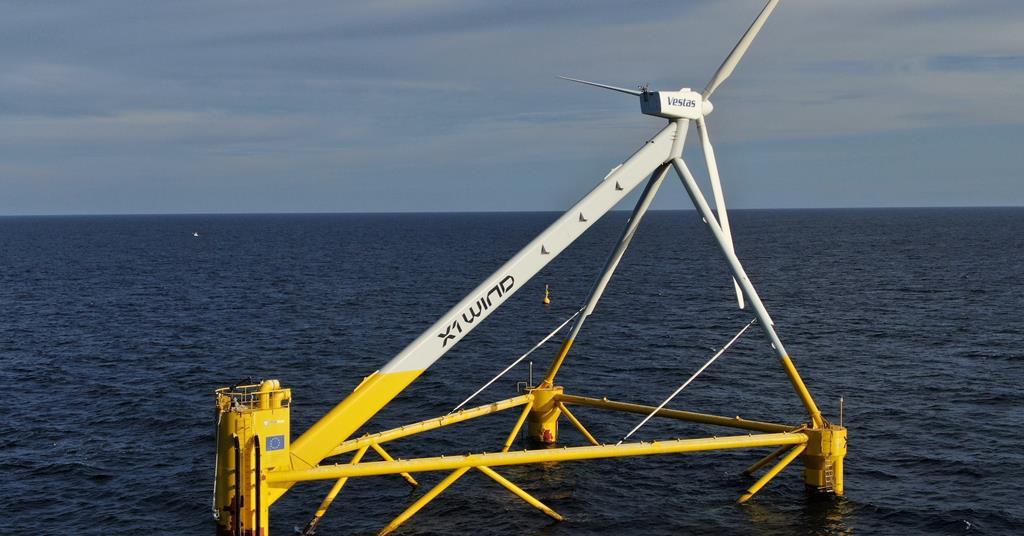Spanish floating wind prototype delivers first kWh | News | Maritime ...