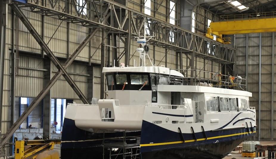 Zero emission ferry nears completion in France News Maritime Journal