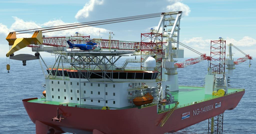 ‘Leg Encircling Crane’ for Europe’s windfarms | News | Maritime Journal