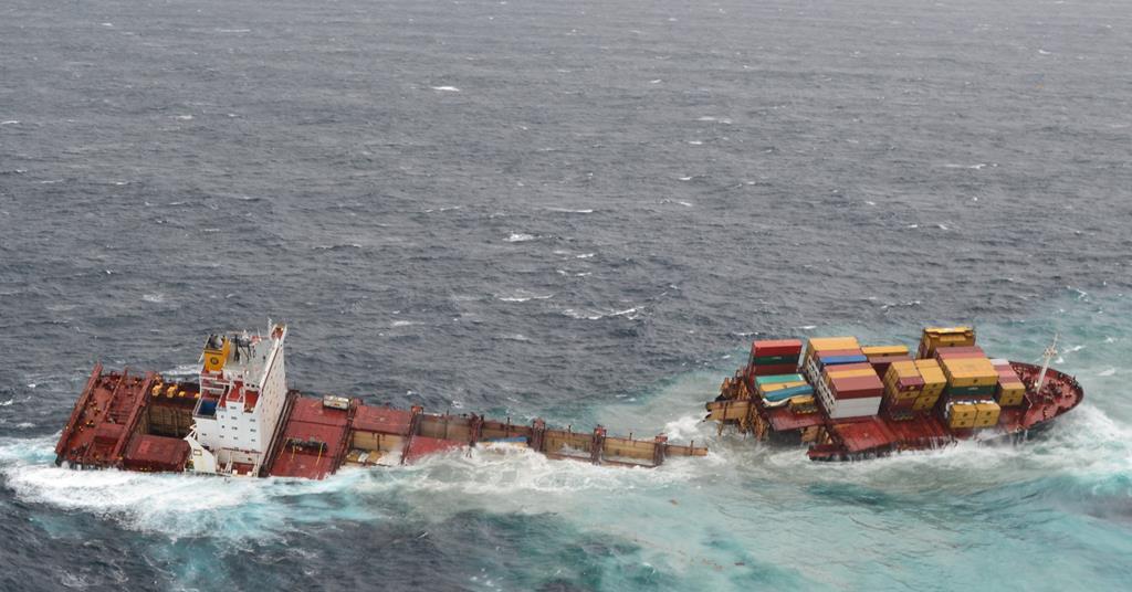 Stern of broken Rena close to sinking | News | Maritime Journal