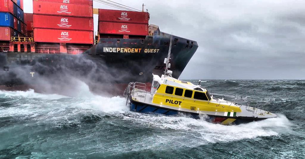 Port of Cork Pilots Navigate Big Seas in Interceptor 48 Pilot Boat