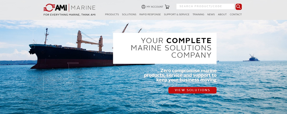 AMI Marine - New website NOW LIVE | AMI Marine Ltd | Maritime Journal