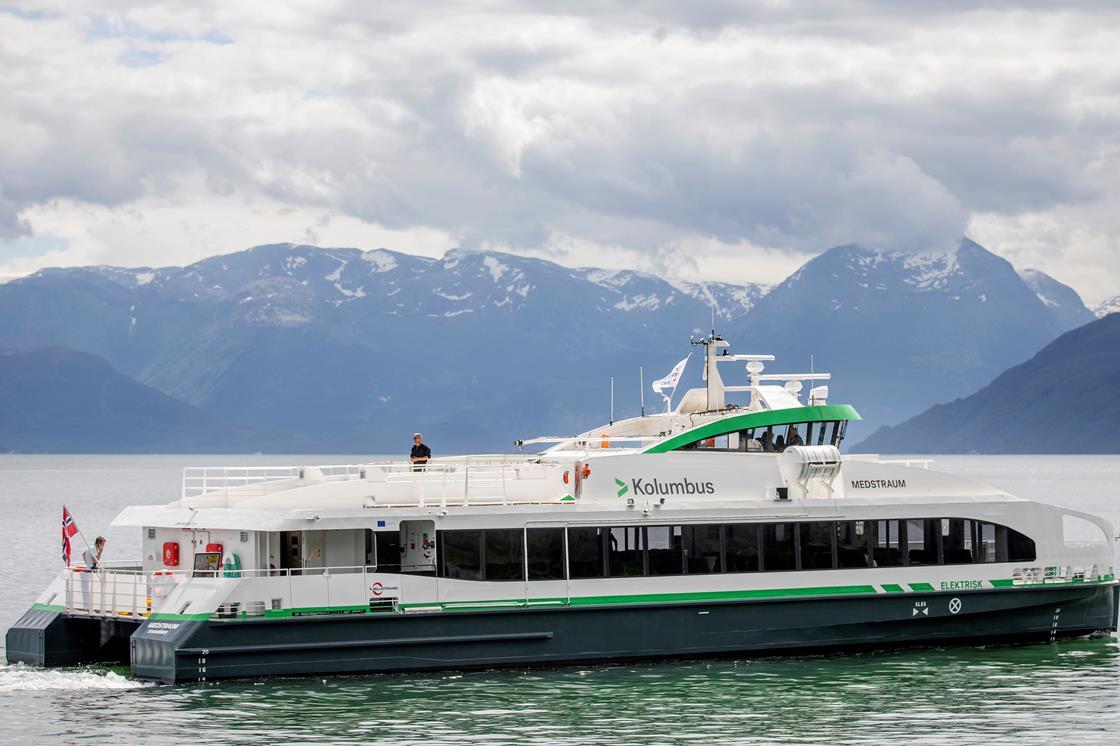 World first fullyelectric fast ferry News Maritime Journal
