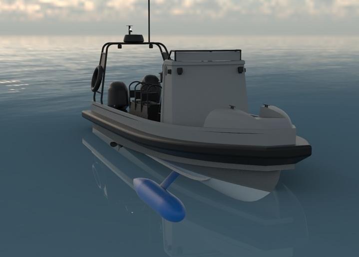 The keel bulb that’s filled with air, not lead News Maritime Journal