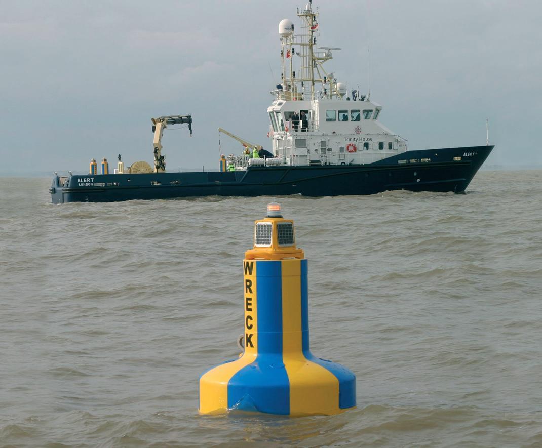 Trinity House's New Emergency Wreck Marking Buoys on Station News