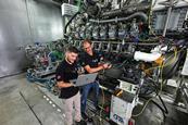 Methanol engine testbench at Rolls-Royce