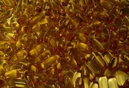 Fish oil capsules