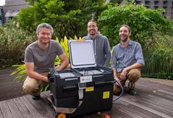 Pictured from left to right: Zdenek Lajbner, Ryuta Nakajima, Mehmet Arif Zoral, Peter Babiak, John Parker, Mouez Lassoued and Jonathan Miller -