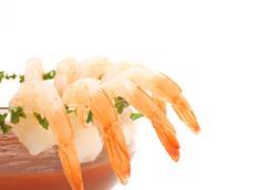 Farmed shrimp