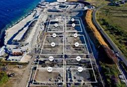 Image of an expansion project at Andfjord Salmon's Kvalnes site