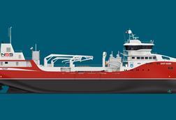 Rendering of the HAV 595 design live fish carrier