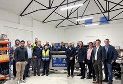 Ace Aquatec team and Stolt Ventures at Tay Vision Warehouse, Dundee