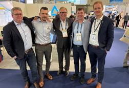 The picture shows five representatives from the NACA group