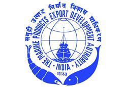 The image shows the blue MPEDA logo on a white background