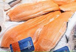 Norwegian seafood on ice
