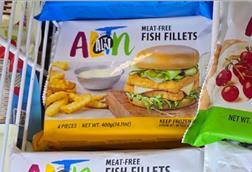 plant-based 'seafood' in packets