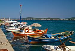 Fishing boats in the Mediterranean