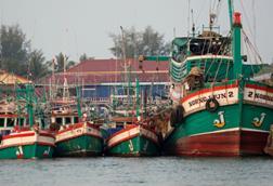 Korean fishing vessels