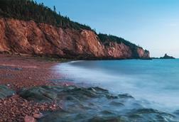 Bay of Fundy, east coast of Canada