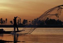 Cameroon fisher