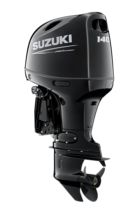The DF140B is one of the new additions to the Suzuki four stroke outboard line