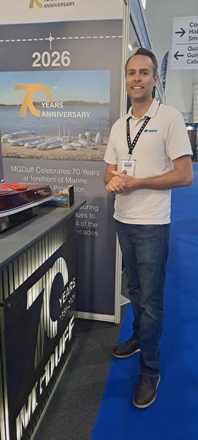MGDuff, managing director James Beale
