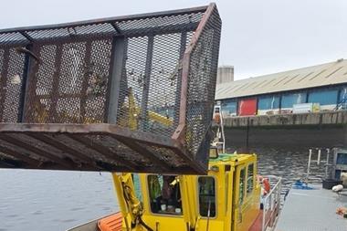 The 14-tonne Waterwitch vessel has worked on the River Clyde for the past 19 years