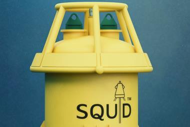 A close up of Encomara's Squid technology