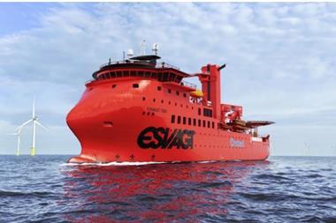 The SOV will be powered by batteries and dual fuel engines, capable of sailing on Ørsted supplied renewable e-methanol