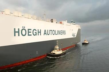 Svitzer's services for Hoegh Autoliners will benefit from biofuel-powered tugs (Svitzer)