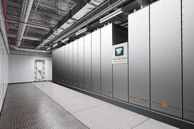 A stack of battery systems