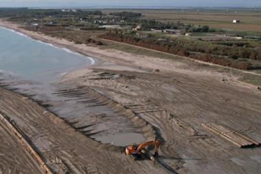 Valencia beach restoration