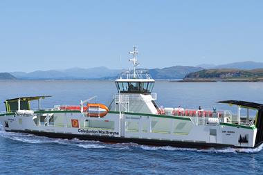 A Corvus powered CMAL electric ferry