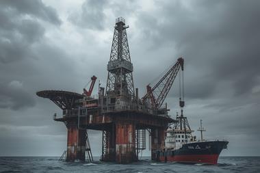 lucid-origin_Create_an_image_of_a_dilapidated_rusting_offshore_oil_rig_being_decommissioned_h-0