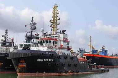 'Sea Seraya' was one of two tugs that marked a change of direction for Seacontractors (Peter Barker)
