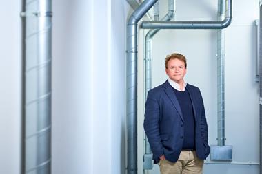 The image shows new Cox Marine business development director, Hugh Hudleston