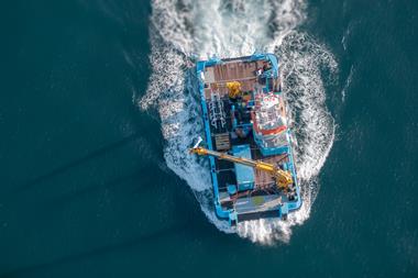 The image shows a Jifmar vessel on the water